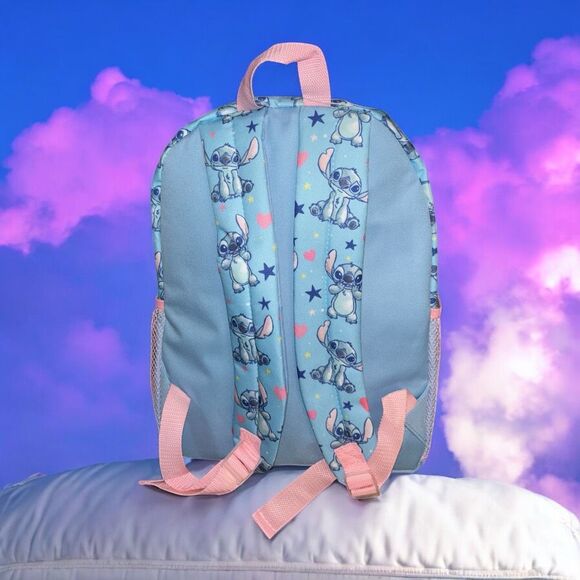 Fast Forward Stitch 16" Backpack with all over Print for Kids – NWT - Picture 3 of 6